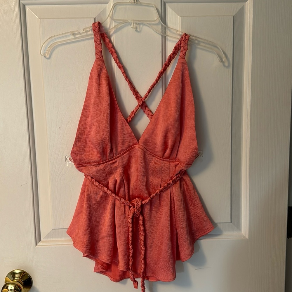 Free People pink/rose size small